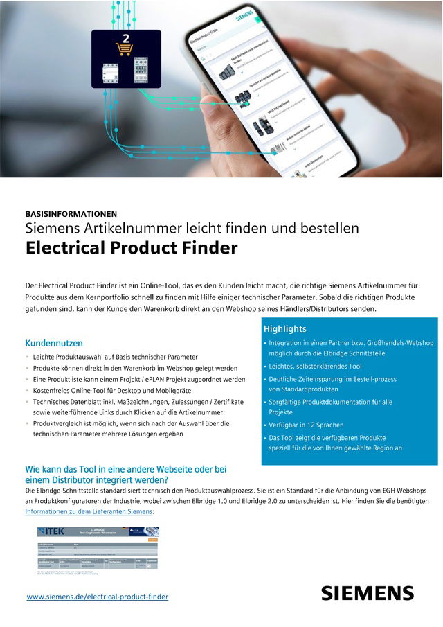 Electrical Product Finder 