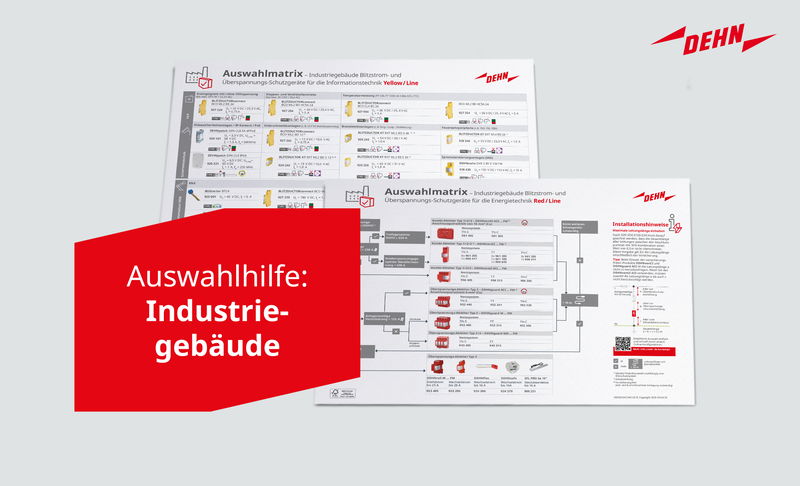 Neue Auswahlhilfe für Industriegebäude: Schnell zum passenden Überspannungsschutz