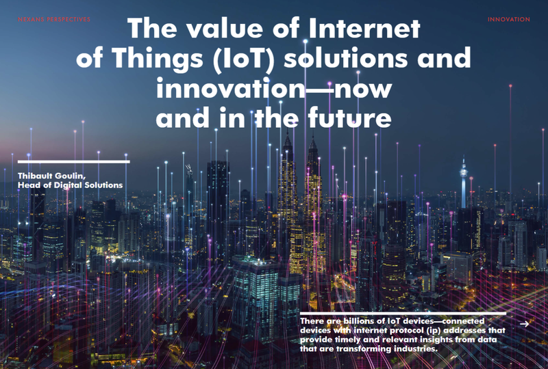 The value of Internet of Things (IoT) solutions and innovation—now  and in the future