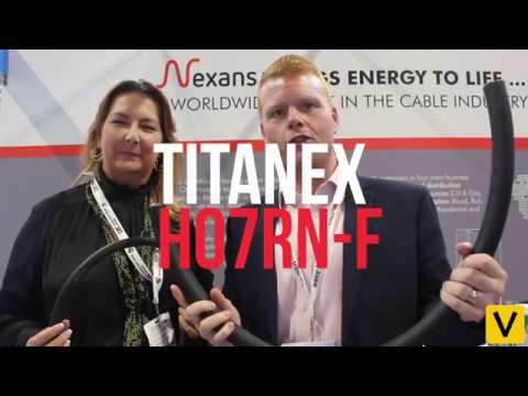 Nexans demonstrates rubber cables range
