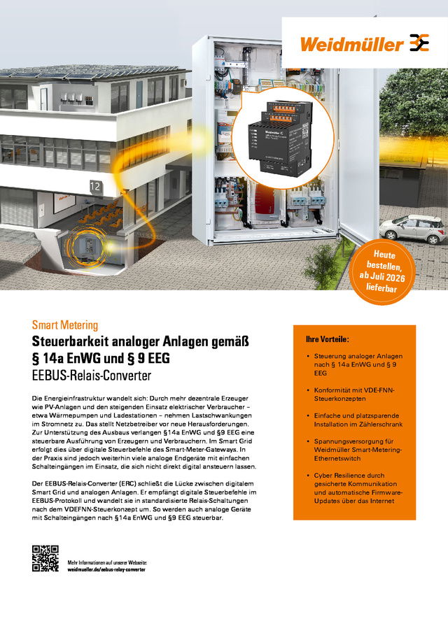 Steuerbarkeit analoger Anlagen gemäß § 14a EnWG und § 9 EEG