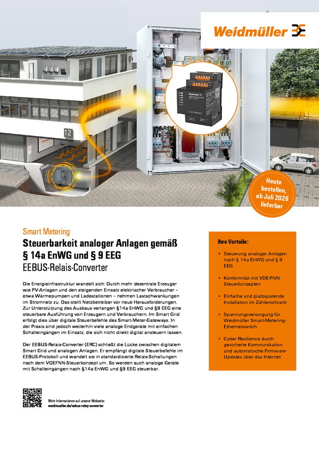 Steuerbarkeit analoger Anlagen gemäß § 14a EnWG und § 9 EEG