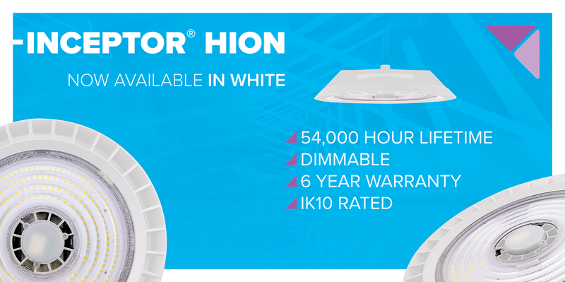 Ovia’s Inceptor Hion chosen for warehouse lighting upgrade