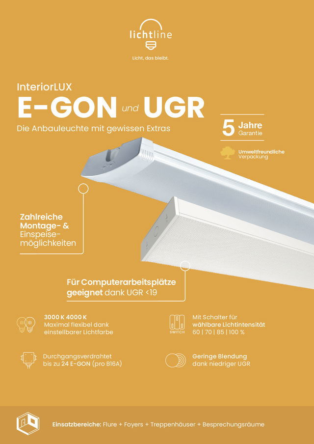 InteriorLUX E-GON und UGR