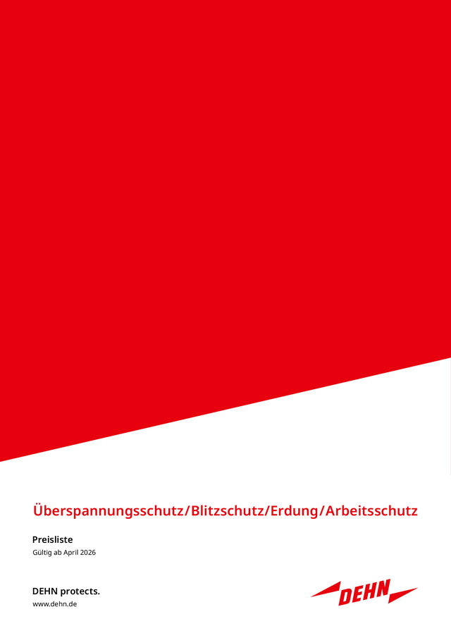 DEHN Preisliste DE 2026