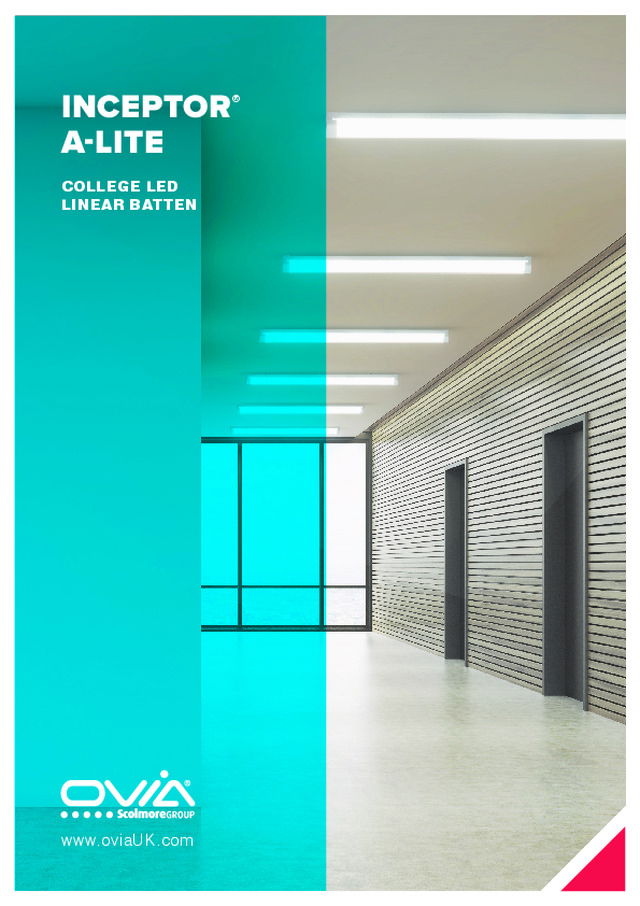 INCEPTOR® A-LITE - COLLEGE LED  LINEAR BATTEN