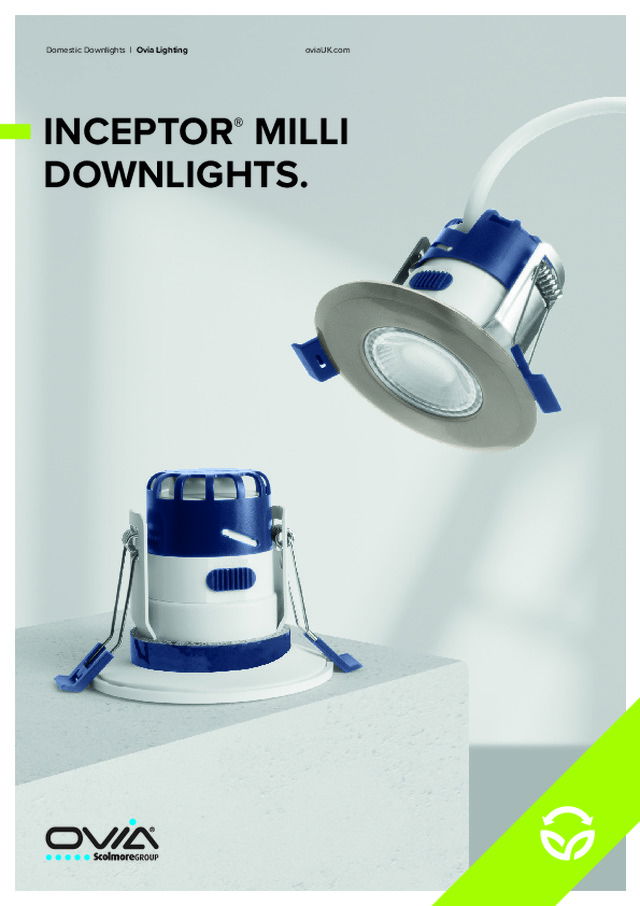 Ovia INCEPTOR® MILLI Downlights