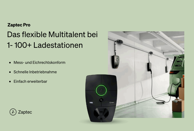 Mit Zaptec zur perfekten Ladeinfrastruktur – von 1 bis 100+ Ladepunkten