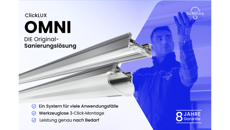 Lichtbandsanierung mit System: Wir ermitteln kostenfrei, was Sie benötigen – und ab wann sich die Investition rechnet