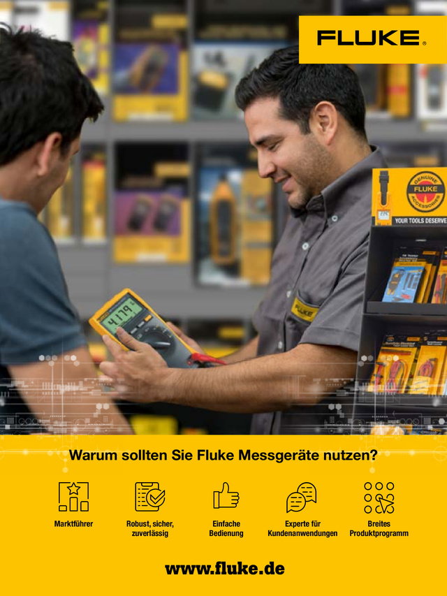 Fluke Minikatalog - Werkzeuge, die in Ihre  Werkzeugtasche gehören