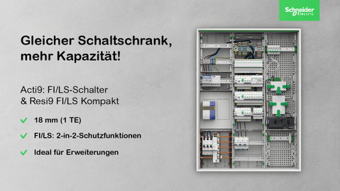 Bis zu 50% weniger Platzbedarf – maximale Leistung auf minimalem Raum.