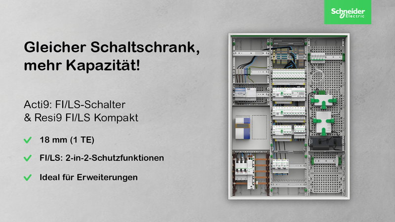 Bis zu 50% weniger Platzbedarf – maximale Leistung auf minimalem Raum.