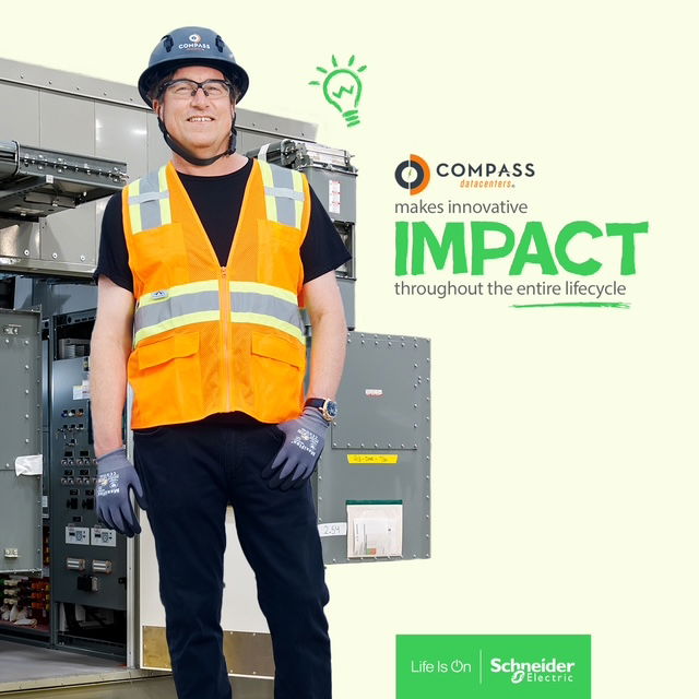 Compass Datacenters and Schneider Electric Utilise AI to Transform Data Centre Maintenance - Maximising Uptime and Lowering Cost