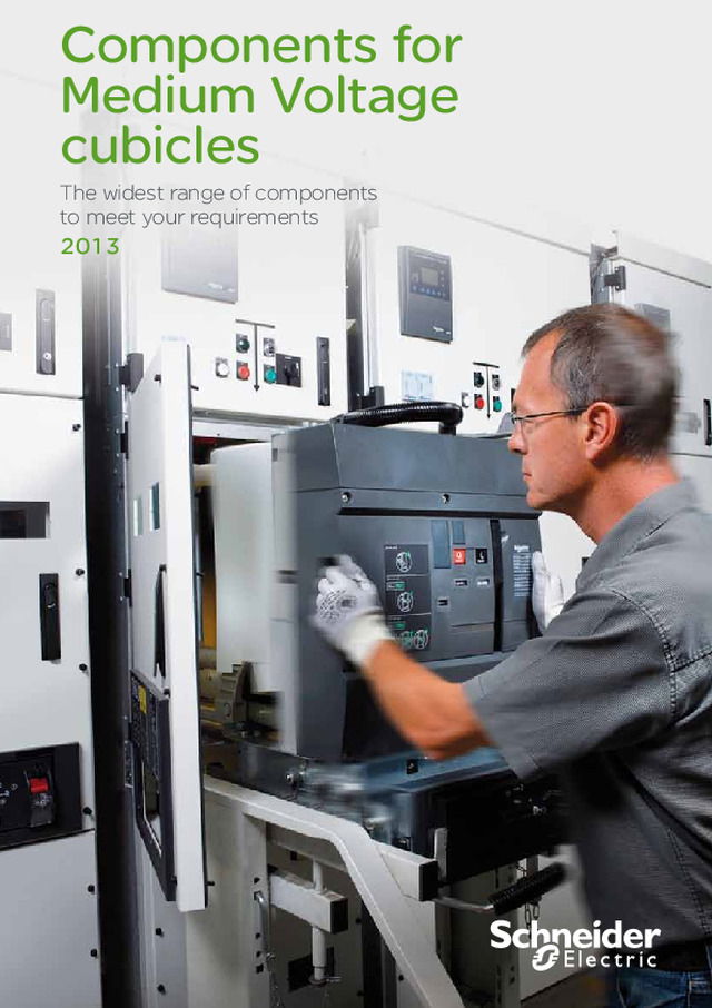 Schneider Electric - Product catalogue - Panelbuilder MV Brochure - 2014