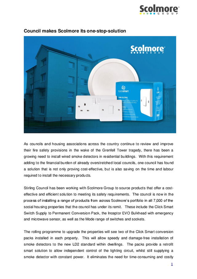New Case Studies - Stirling Council