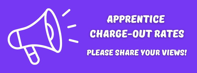 How do you determine your apprentice charge-out rates? Please tell us!