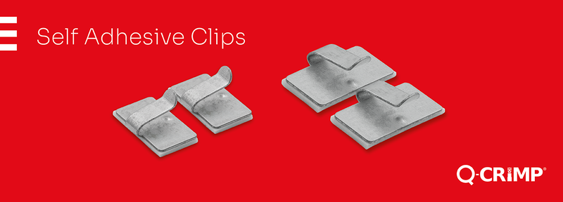 Unicrimp adds new Self-Adhesive Clips to Q-Crimp range