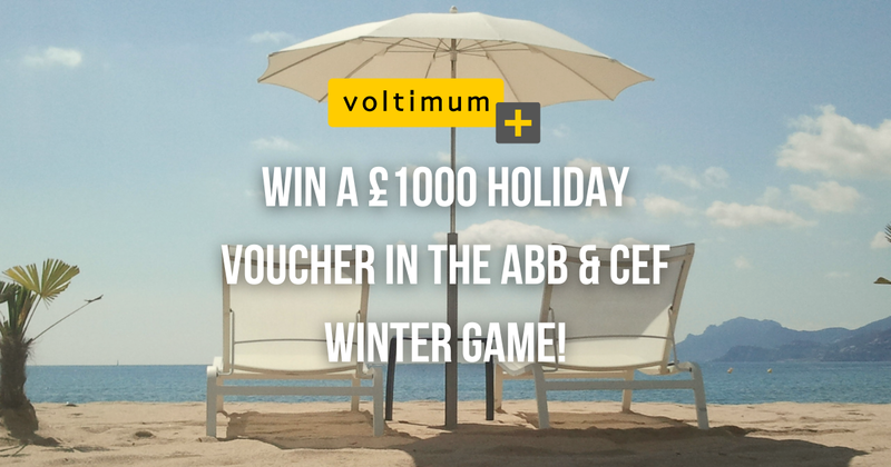 Win Big with Voltimum+: Join Our ABB & CEF Winter Game!