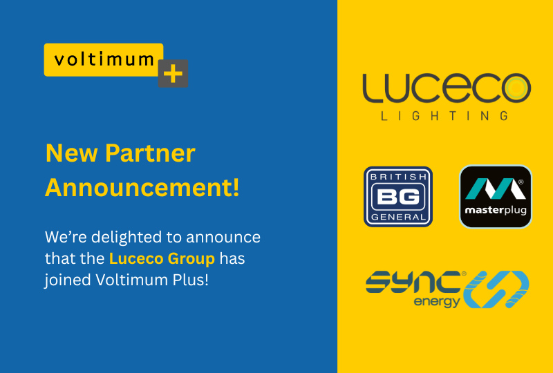 Luceco Group Joins The Voltimum Plus Family!