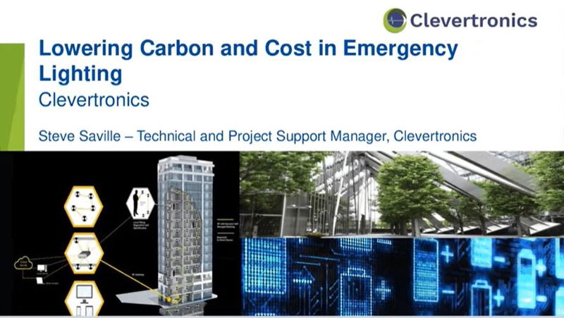 Lowering Carbon and Cost in Emergency Lighting