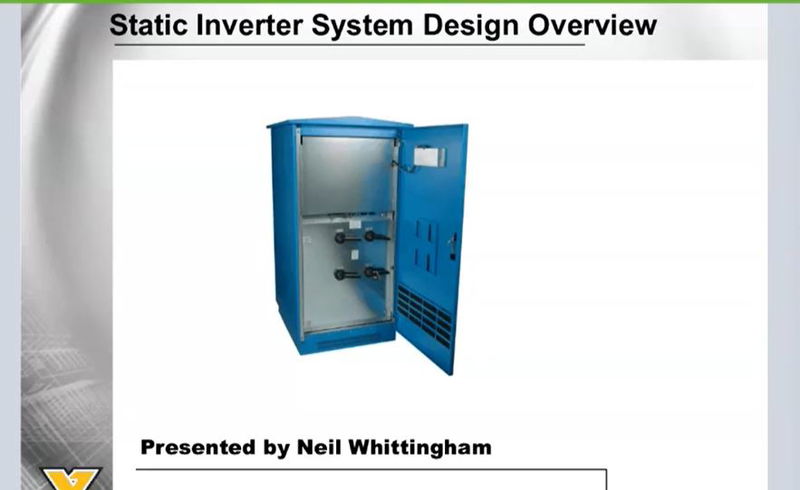 Emergency Lighting – Static Inverter System Design Overview