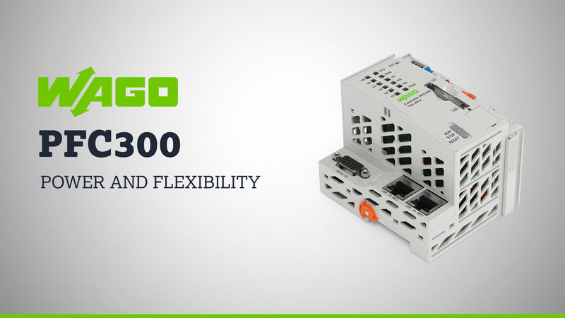 WAGO’s high-performance PFC300 Controller makes smart factories smarter