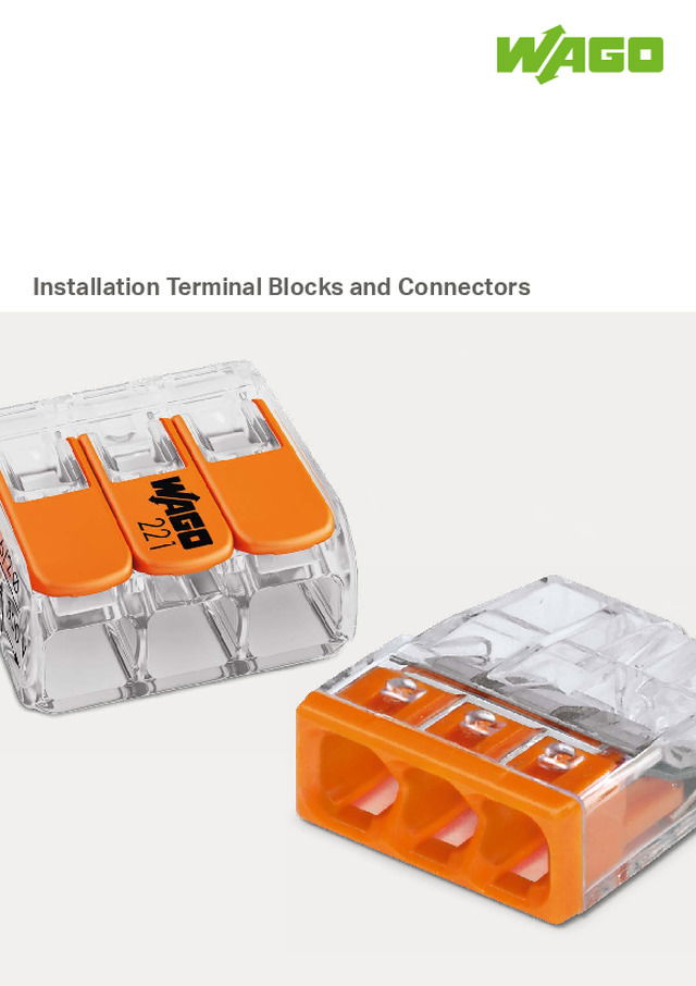 Installation Terminal Blocks and Connectors