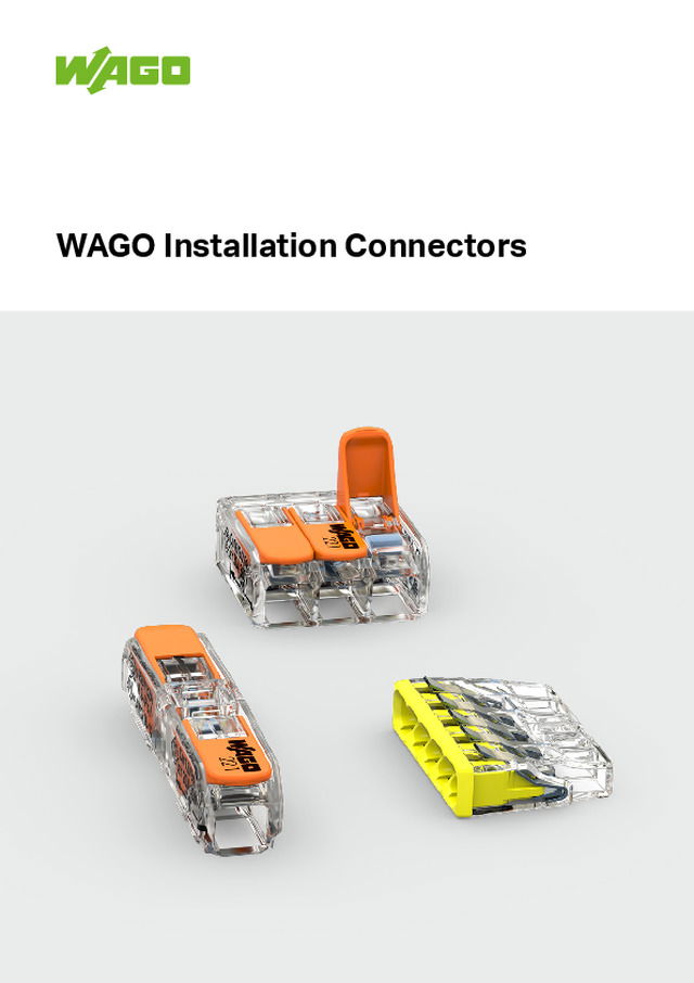 WAGO Installation Connectors
