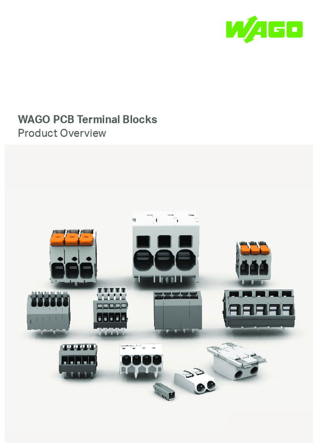 WAGO PCB Terminal Blocks