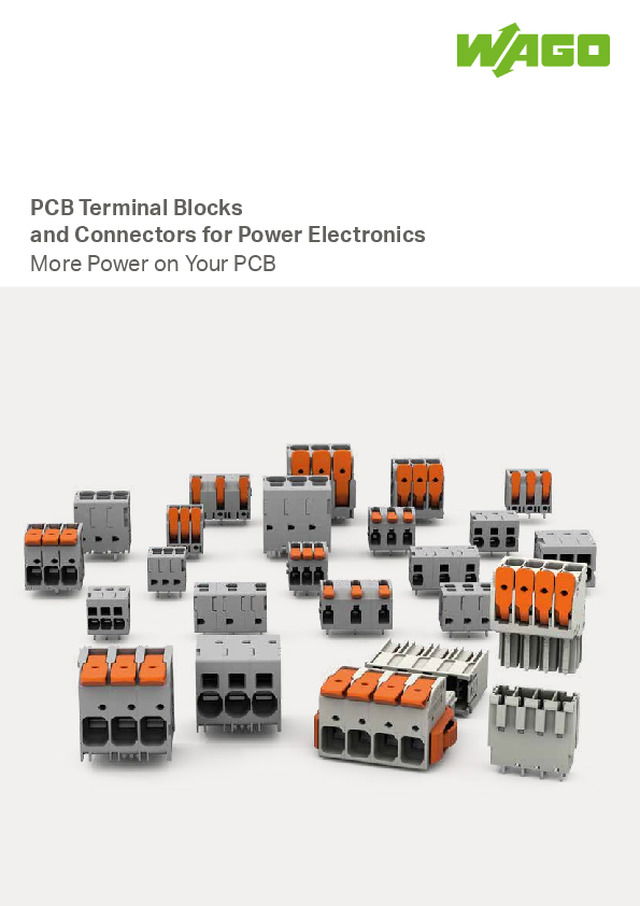 PCB Terminal Blocks and Connectors for Power Electronics