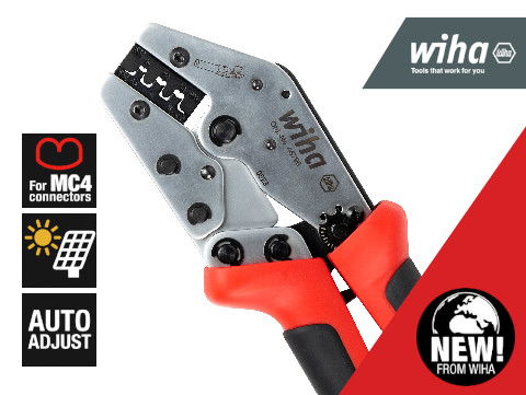 Attention PV professionals: New crimp tool for MC4 connectors
