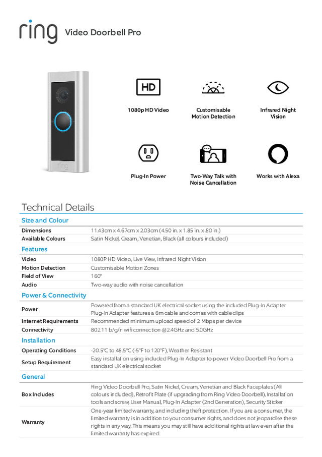 Video Doorbell Pro
