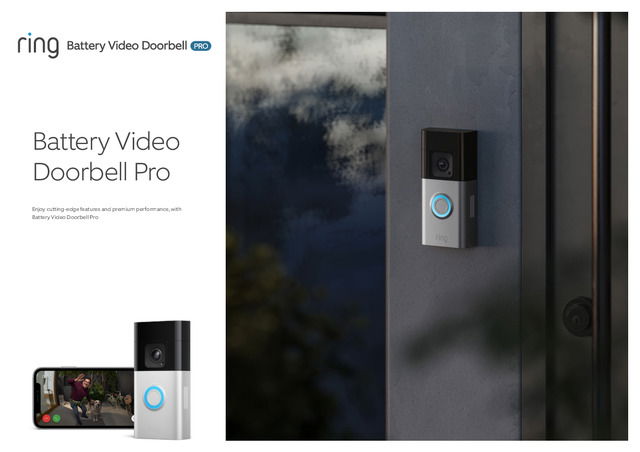 Battery Video Doorbell Pro
