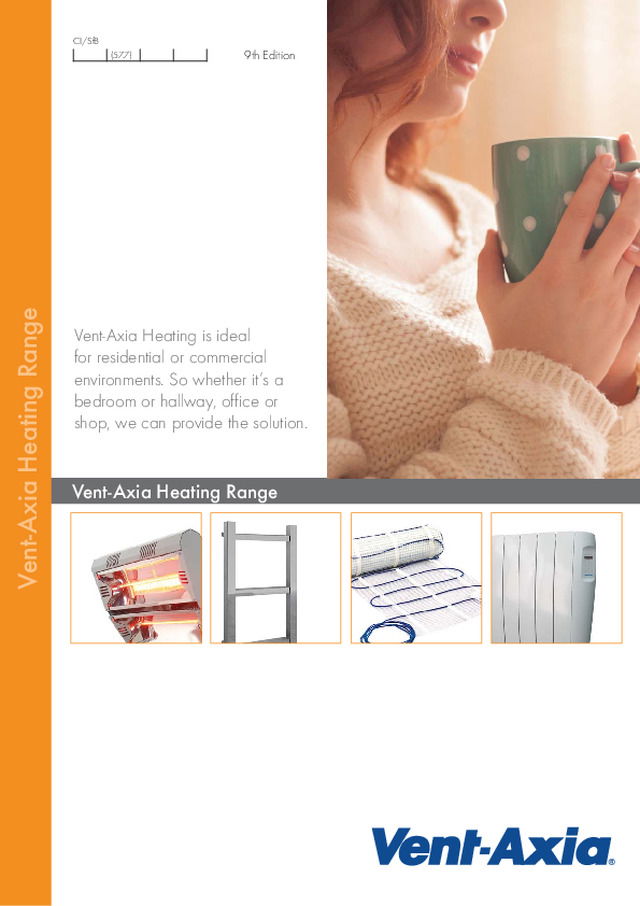Vent-Axia - Heating Range - Product Catalogue - 2016