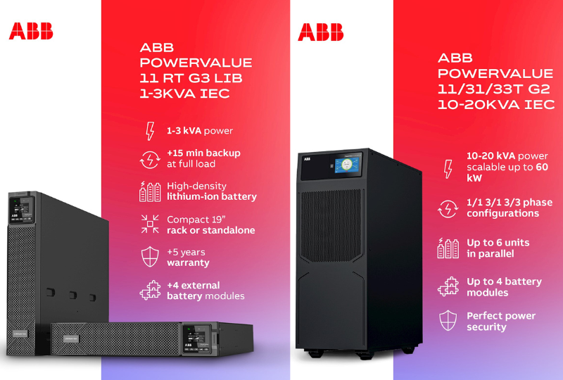 ABB amplía su gama de UPS para centrarse en los centros de datos empresariales