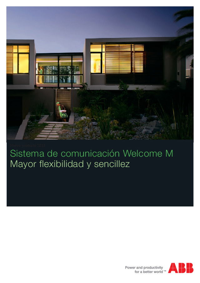 Catálogo Welcome M