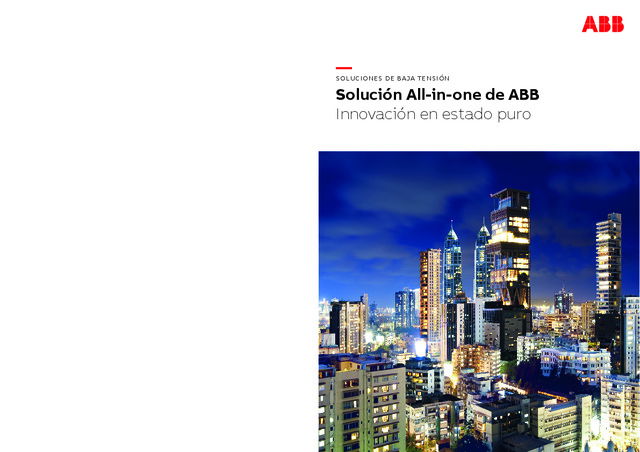 Solución All-in-one de ABB Innovación en estado puro