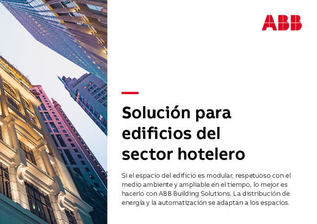 Solución para edificios del sector hotelero