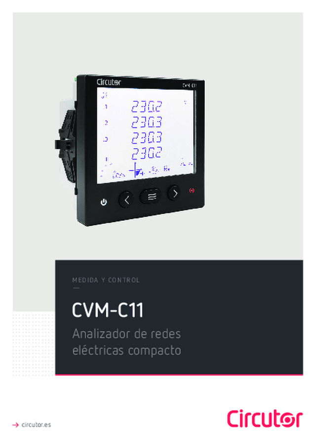 CVM-C11 Analizador de redes eléctricas compacto