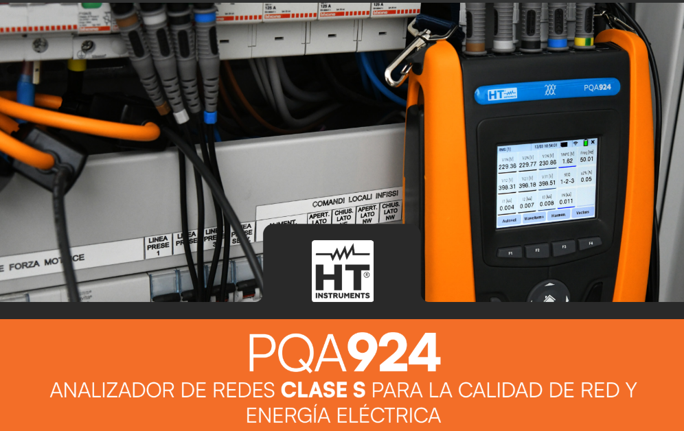 El nuevo PQA924 de HT Instruments destaca notablemente por su precisión, versatilidad y facilidad de uso