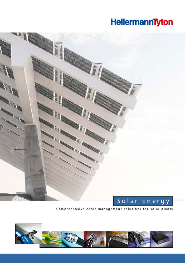 Catálogo solar HellermannTyton
