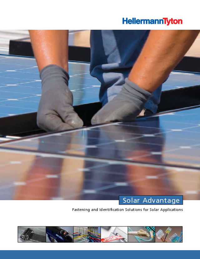 Catalogo energía solar - Hellermanntyton