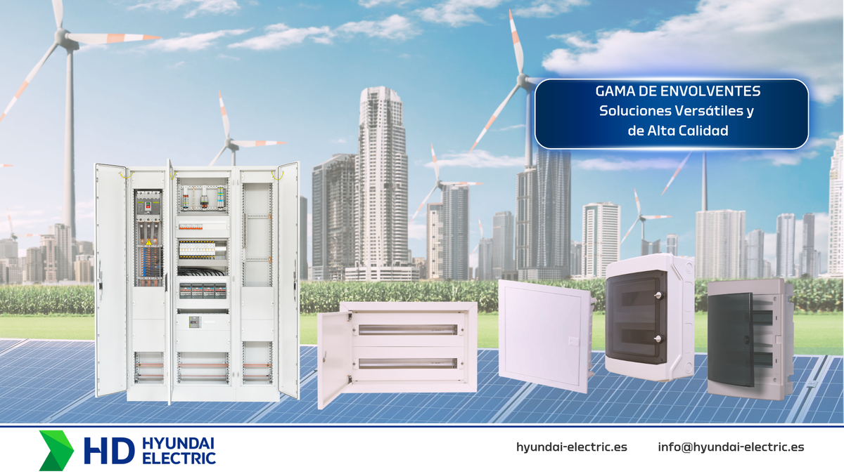Hyundai Electric presenta su Amplia Gama de Envolventes: Soluciones Versátiles y de Alta Calidad para todas las necesidades del Mercado