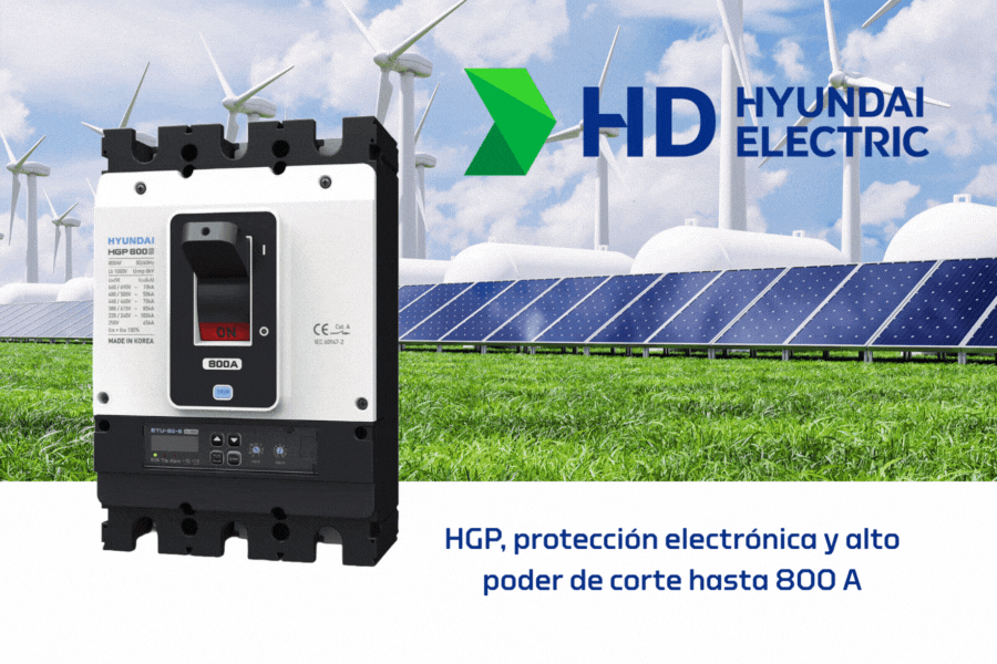 Gama de Interruptores en caja moldeada Hyundai Electric
