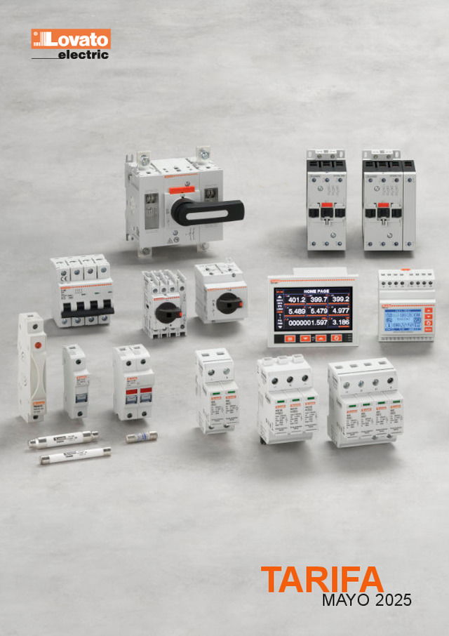 Lovato Electric Tarifa 2025