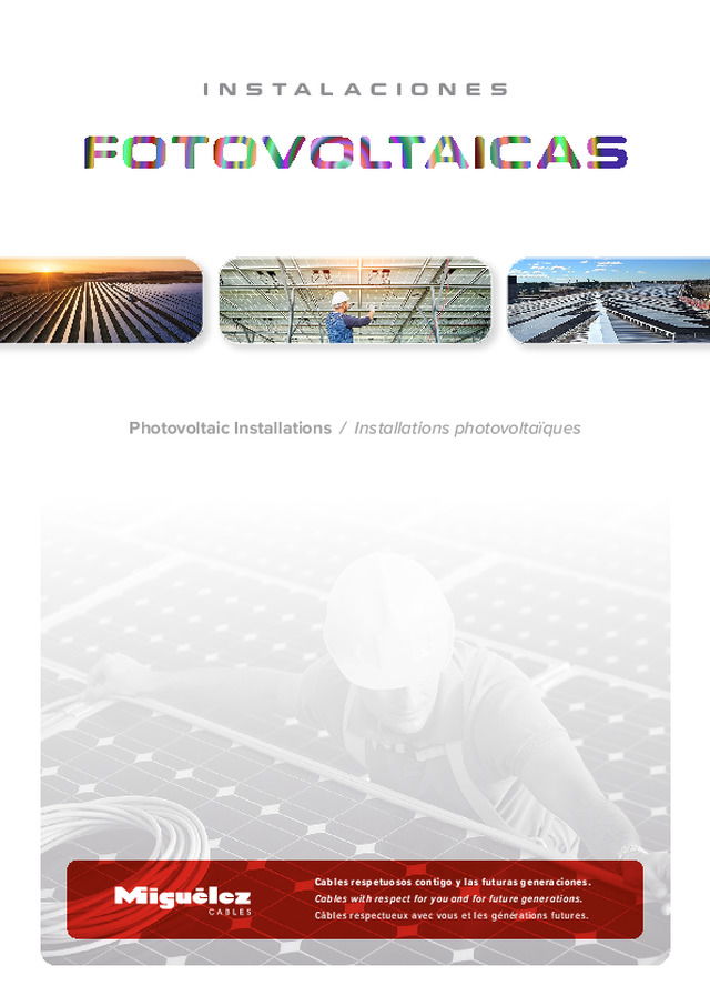 Dossier Instalaciones Fotovoltaicas