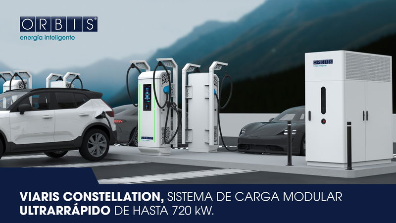 VIARIS CONSTELLATION 720 kW: la revolución de la carga rápida DC
