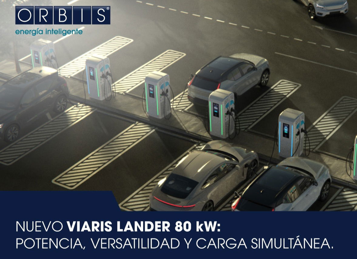 VIARIS LANDER 80 kW: potencia, versatilidad y carga simultánea para el presente de la electromovilidad.