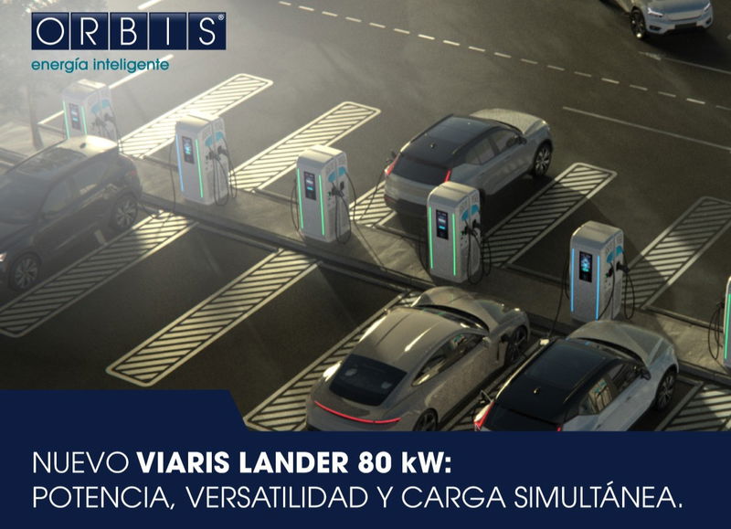 VIARIS LANDER 80 kW: potencia, versatilidad y carga simultánea para el presente de la electromovilidad.