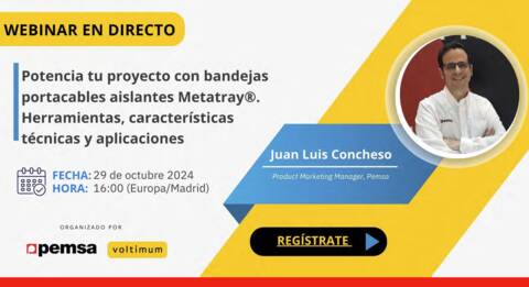 Potencia tu proyecto con bandejas portacables aislantes Metatray®. Herramientas, características técnicas y aplicaciones